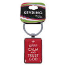 CAG KEP017 KEYRING METAL KEEP CALM