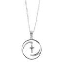 DIC 73-5808P OPEN CIRCLE NECKLACE