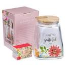 CAG JAR001 GRATITUDE JAR TODAY IM GRATEFUL ORANGE