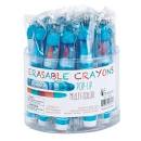 DIC EC-1 ERASABLE CRAYONS POP UP MULTI COLORS