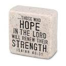 LCP 40705 PLAQUE SCULPTURE STONE HOPE