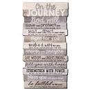 LCP 45025 PLAQUE MDF STACKED MEDIUM JOURNEY