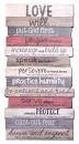 LCP 45029 PLAQUE MDF MEDIUM STACKED LOVE