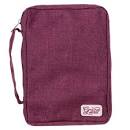 CAG BBC748 : BBL748 BIBLE COVER VALUE PLUM GRACE UPON GRACE PATCH