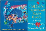 DIC JPZ-308 JIGSAW PUZZLE JONAH AND THE BIG FISH