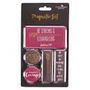 CAG MGS037 MAGNET SET5 BE STRONG