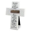 LCP 11163 CROSS COPPER ACCENTED STONE LOVED