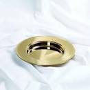 COMMUNION SS BRASS BREAD PLATE