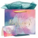 CAG GBA241 GIFT BAG LARGE W CARD HAPPY BIRTHDAY