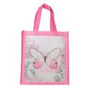 CAG TOT065 NON WOVEN TOTE BUTTERFLY PINK