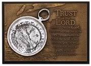 LCP 20753 MOF SCULPTURE PLAQUE COMPASS