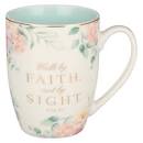 CAG MUG844 ROBINS EGG BLUE WALK BY FAITH