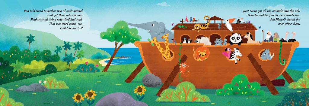 SPH MY  UNFOLD BIBLE - NOAH'S ARK