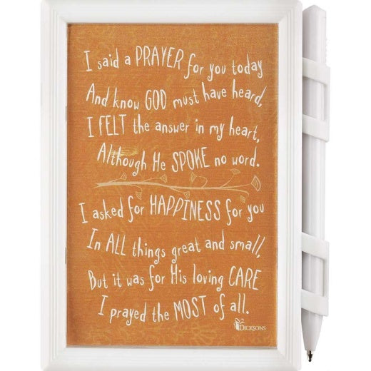 DIC ST-41 STAT MEMO PAD/PEN I SAID A PRAYER FOR YOU