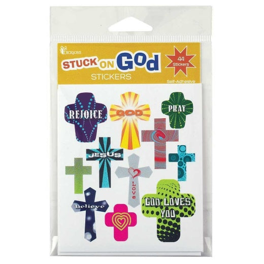 DIC STKR-101 STICKER SHEETS CROSS REJOICE