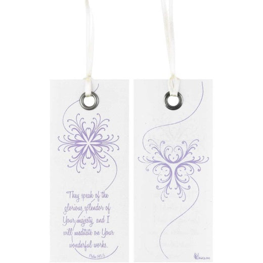 DIC BKMFR-5002 BOOKMARK FABRIC  THEY SPEAK OF