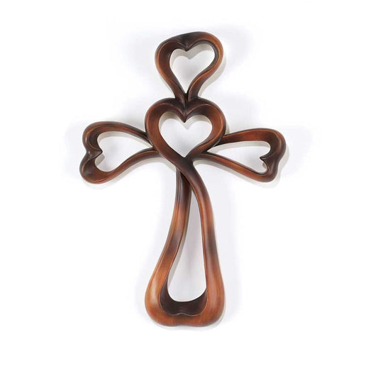DIC WCR-600 CROSS WALL RESIN 16 IN H  ETERNAL LOVE