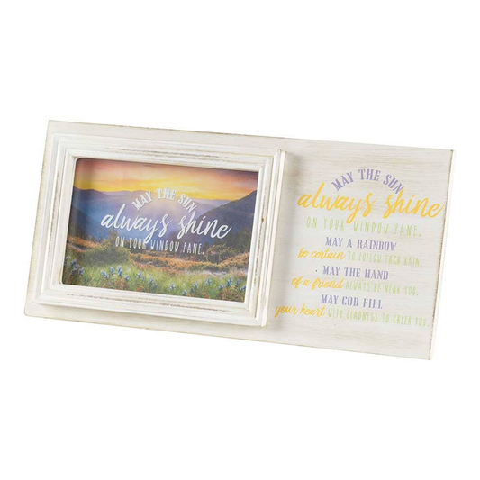 DIC PFW-79 WALL AND TT PHOTO FRAME 4X6 MAY THE SUN ALWAYS