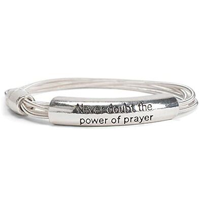 DIC J-76 BRACELET NEVER DOUBT THE POWER OF PRAYER
