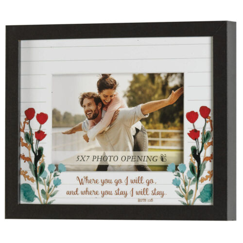DIC FRMWDBL-108-76 PHOTO FRAME WHERE YOU GO RUTH