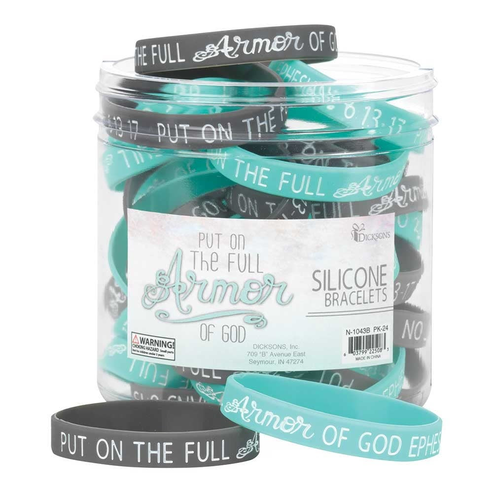 DIC N-1043B SILICONE BRACELET PUT ON FULL ARMOR
