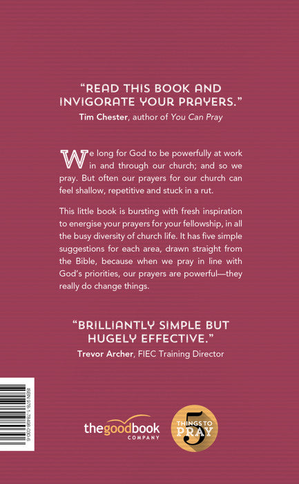 5 THINGS TO PRAY FOR YOUR CHURCH