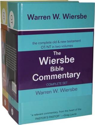 OMB WIERSBE BIBLE COMMENTARY 2 VOL. SET